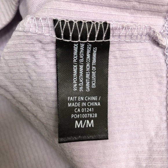 Simon’s Icone ribbed corset cami in MAUVE - Picture 6 of 6